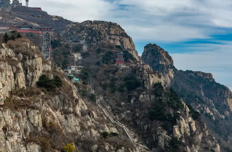 Candados de amor en Shandong — Mont Tai
